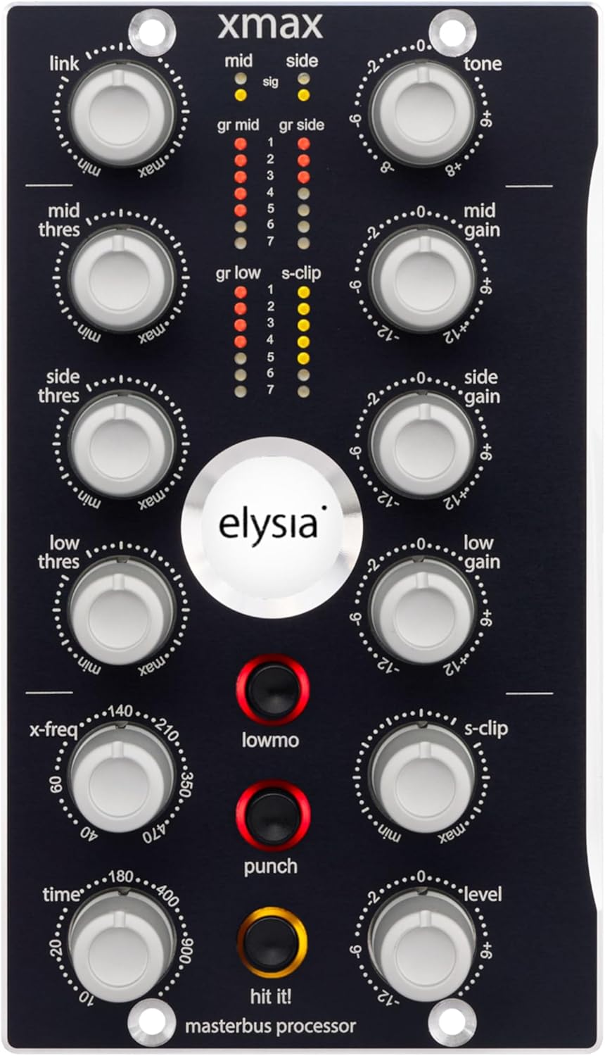 elysia xmax 500 Series Stereo Master Bus Compressor