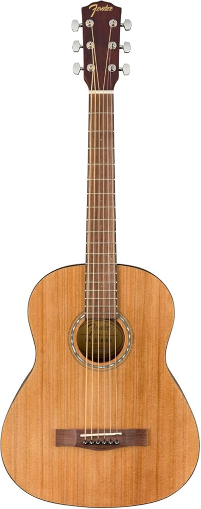 Fender FA-15 3/4 Scale Steel String Acoustic Guitar, with 2-Year Warranty, Natural, with Gig Bag