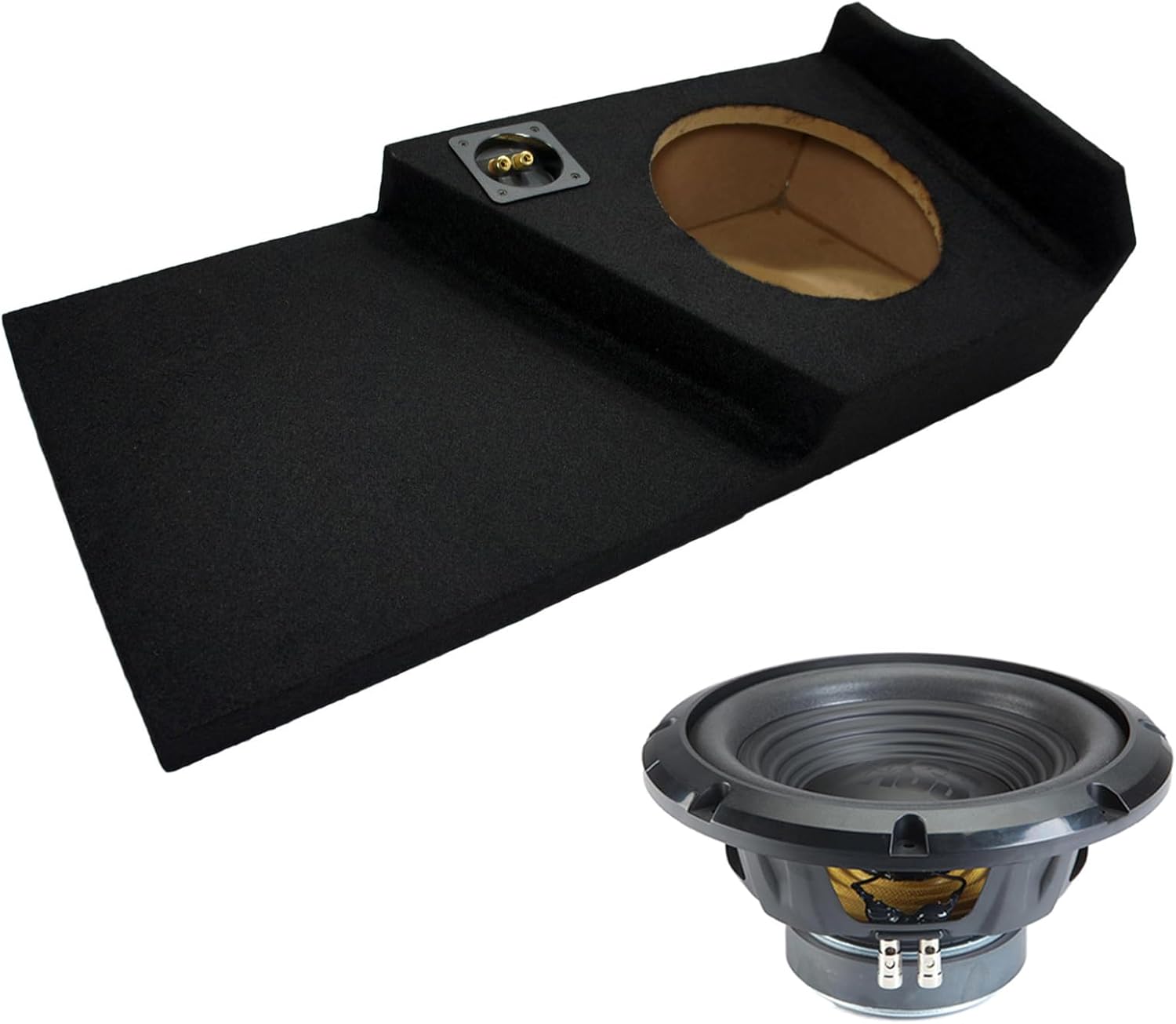 Alpine Compatible with 2014-2018 Chevy Silverado Double Cab Sealed Single 10