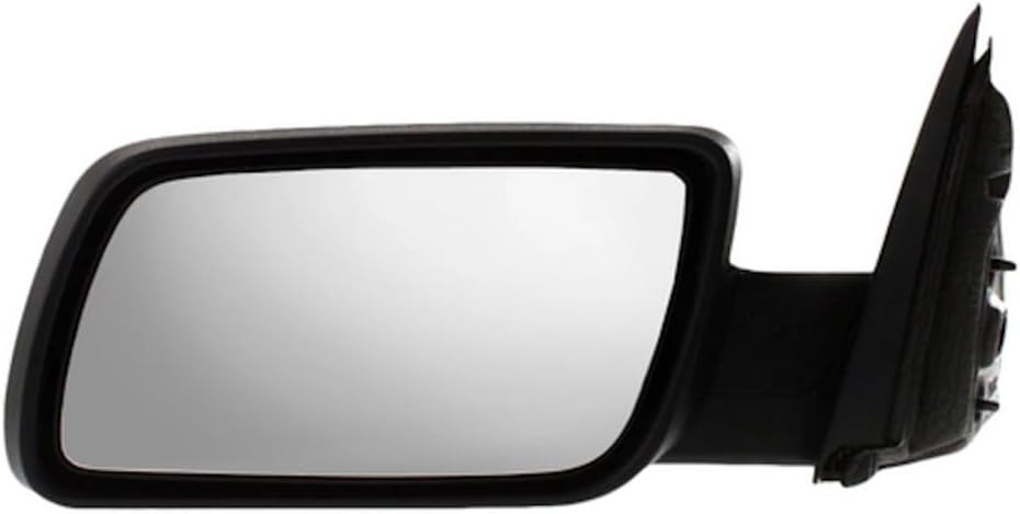 For Ford Flex 2009 2010 2011 2012 Door Mirror Driver Side | Power Glass | Heated | Chrome | Manual Folding | With Memory | With Puddle Light | Replacement For FO1320360 | 8A8Z17683CA