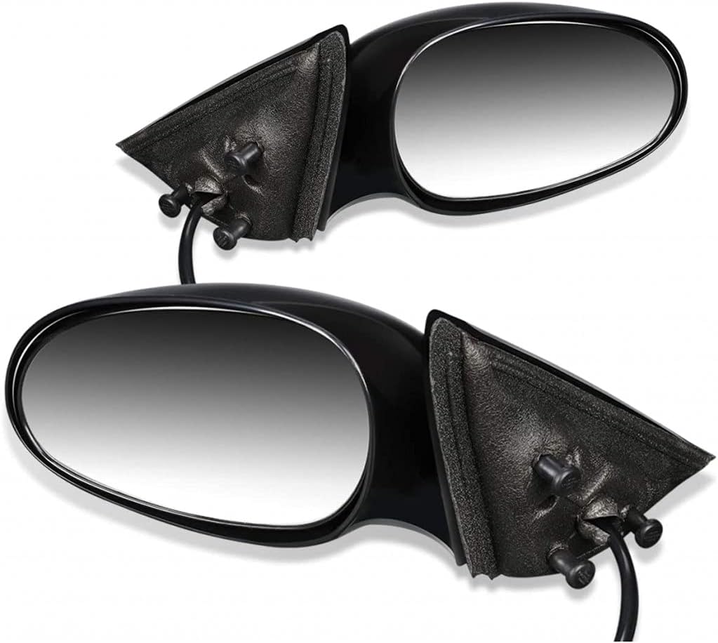 For Buick Century 1997-2005 Door Mirror Driver and Passenger Side | Pair | Power | Non-Heated | Paint To Match | Replacement For 10316957, 10316956 | GM1320212, GM1321212