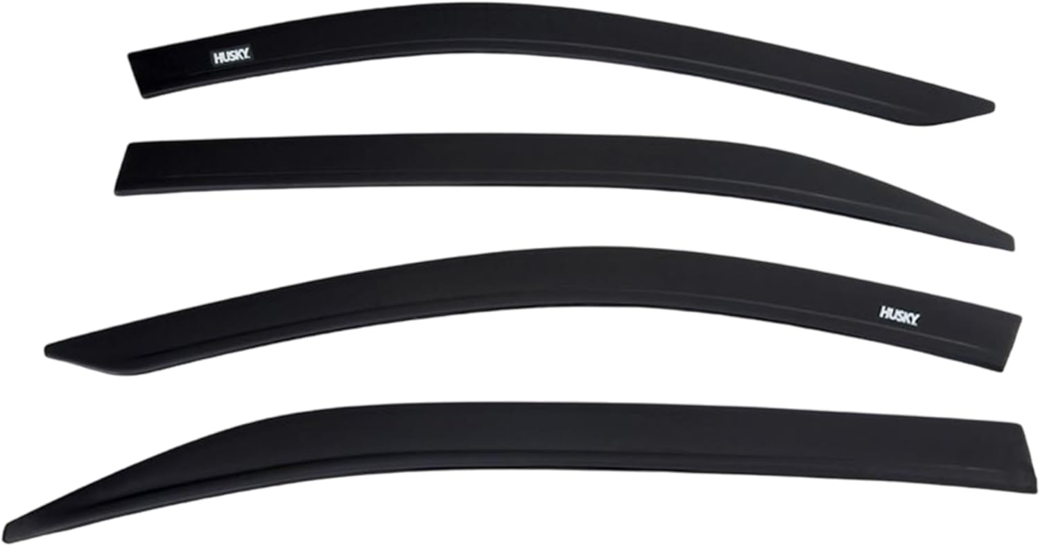 Husky Liners Low Profile Ventvisor Rain Guards | Fits 2024-2026 Dodge Hornet | Front & Rear, Smoke, 4-pcs. | 2854126