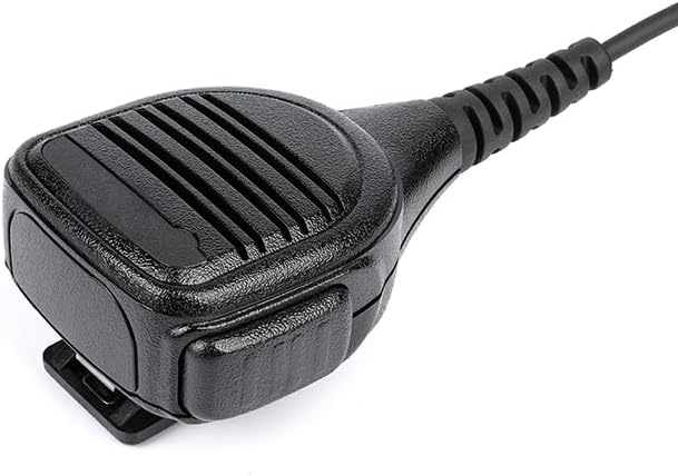 Arrowmax 10 Pack APM250-K2 IP56 Waterproof Shoulder Speaker Microphone Compatible with Kenwood 2-PIN TK-2360 TK-3360 TK-2312 TK-3312