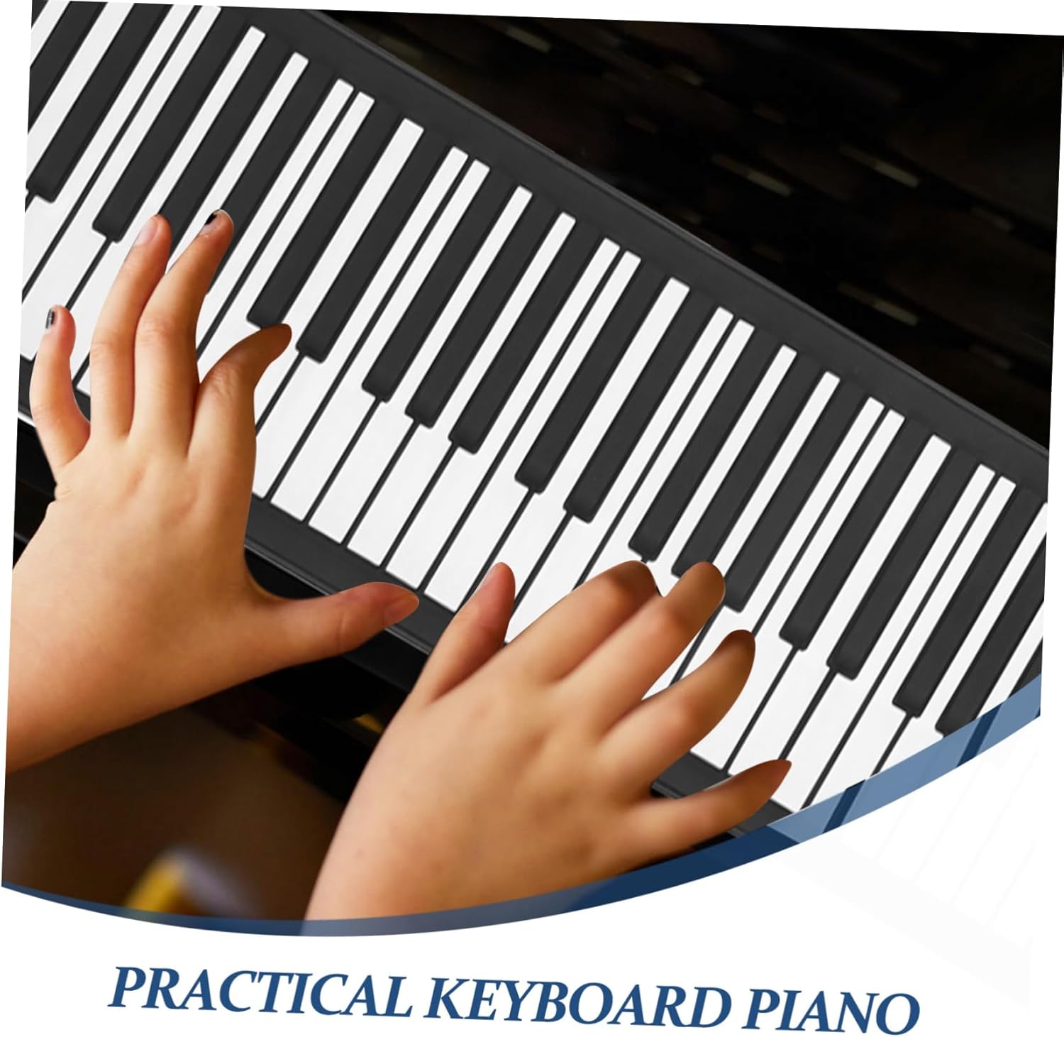 Totority Key Silicone Hand Piano for Beginners Portable Electronic Keyboard Foldable Design for Boys and Girls Adults Great for Music Enthusiasts