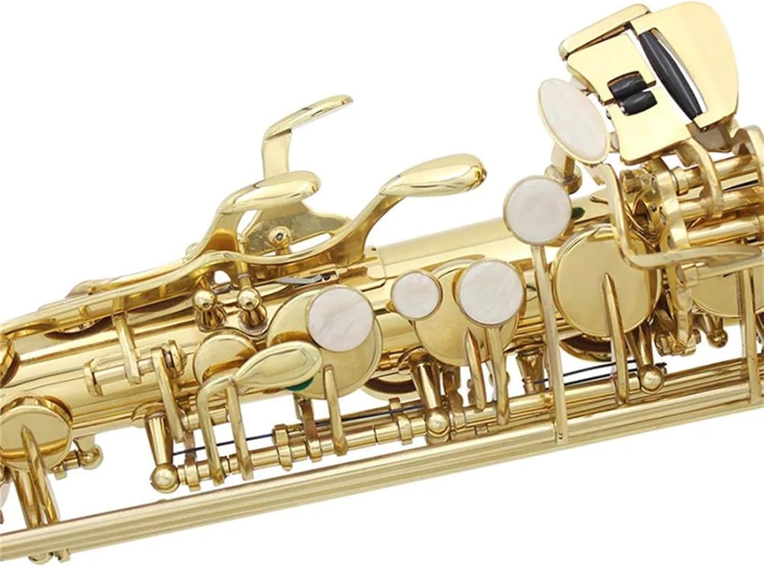 Beginner saxophone Alto Saxophone Brass Lacquered Gold Eb E Flat Sax Woodwind Instrument With Case Accessories