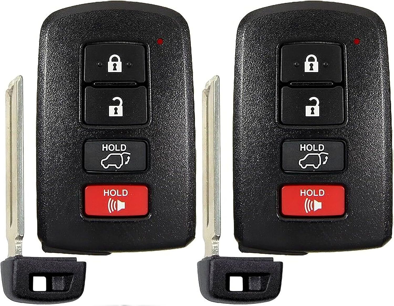 2X New Quality Replacement Prox Key Fob Compatible with & Fit for Toyota G Board Read Description - MPN HYQ14FBA-05