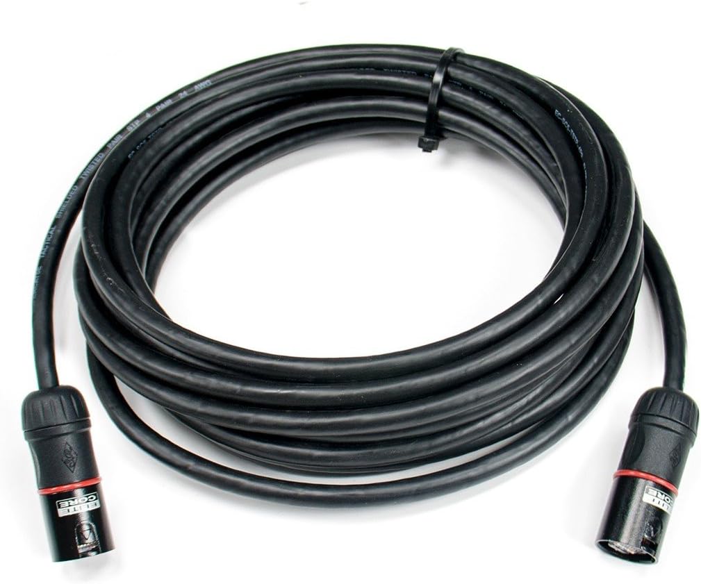 Elite Core PROCAT5E | Ultra-Flexible Shielded Tactical CAT5E | CS45 Converta-Shell Connectors | 50' ft, 50 (PROCAT5E-S-CS-50)