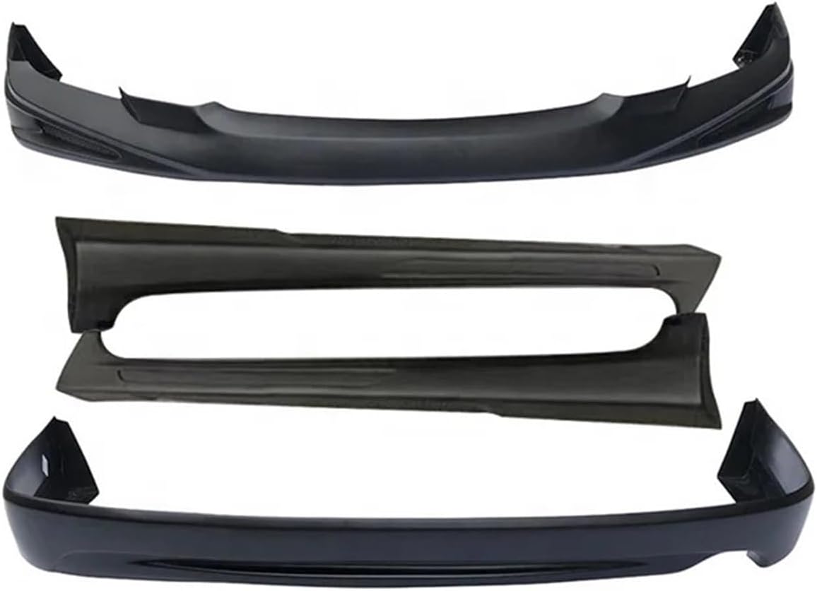 ABS Plastic Body Kits Front Bumper Lip Rear Lip Side Skirt Compatible For Toyota Camry 2006-2008 Car Exterior Accessory Kit Parts