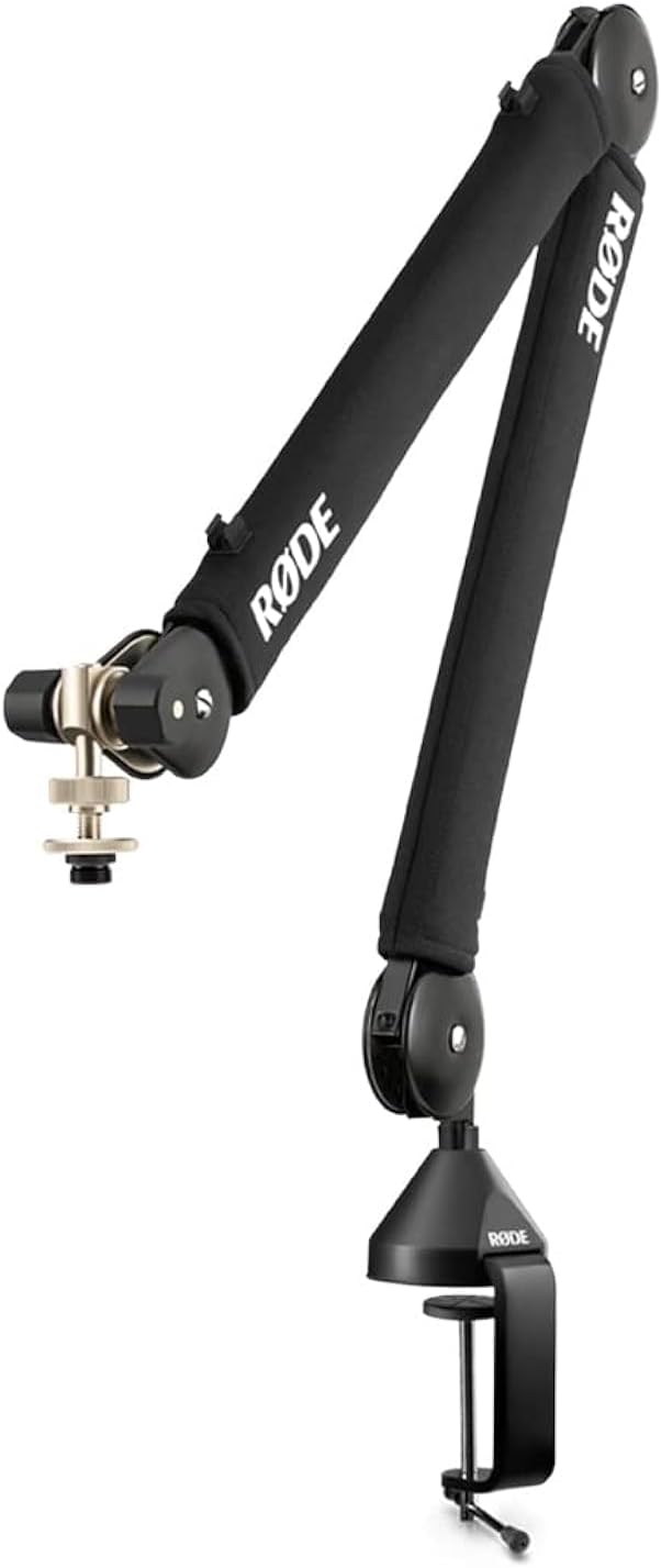 RØDE Backpack for RØDECaster Pro II, Laptop, Microphones, Arms and Accessories Bundle with PSA1+ Professional Studio Arm