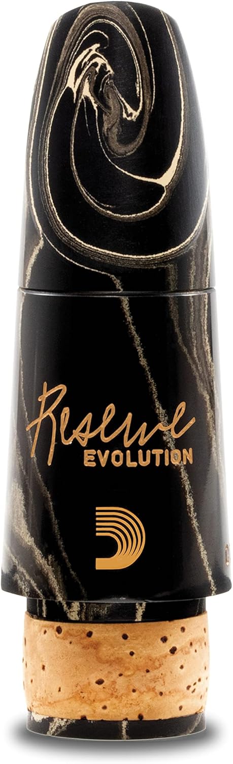 D'Addario Woodwinds Reserve Evolution Bb Clarinet Marble Mouthpiece (MCE-EV10E-MB)