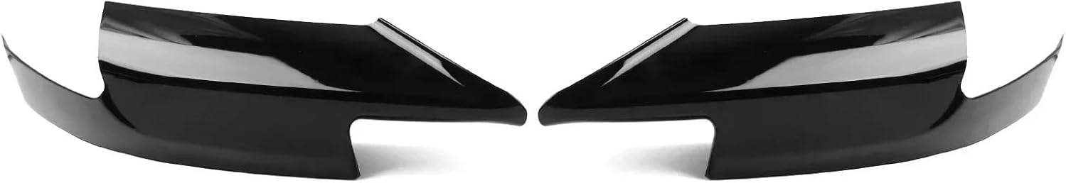 4PCS Compatible with BMW F10 M5 2012-2016 Car Front Bumper Lip Spoiler Lower Air Vent Corner Side Splitter Cover Guard Body Kit(Glossy Black)