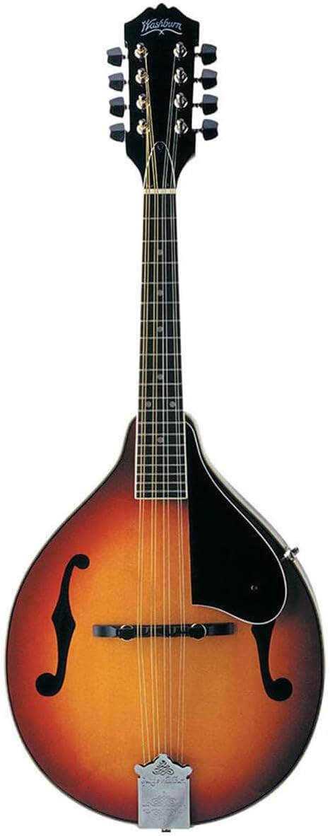 Washburn M1S Americana Series A-Style Mandolin, Tobacco Sunburst