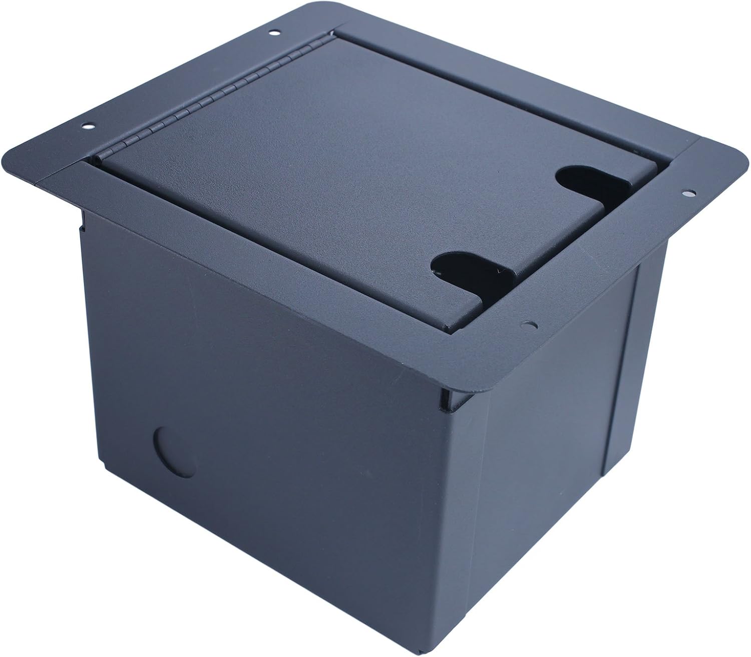 Recessed Floor Stage Box: 4 XLR Female, 2 XLR Male, 2 1/4