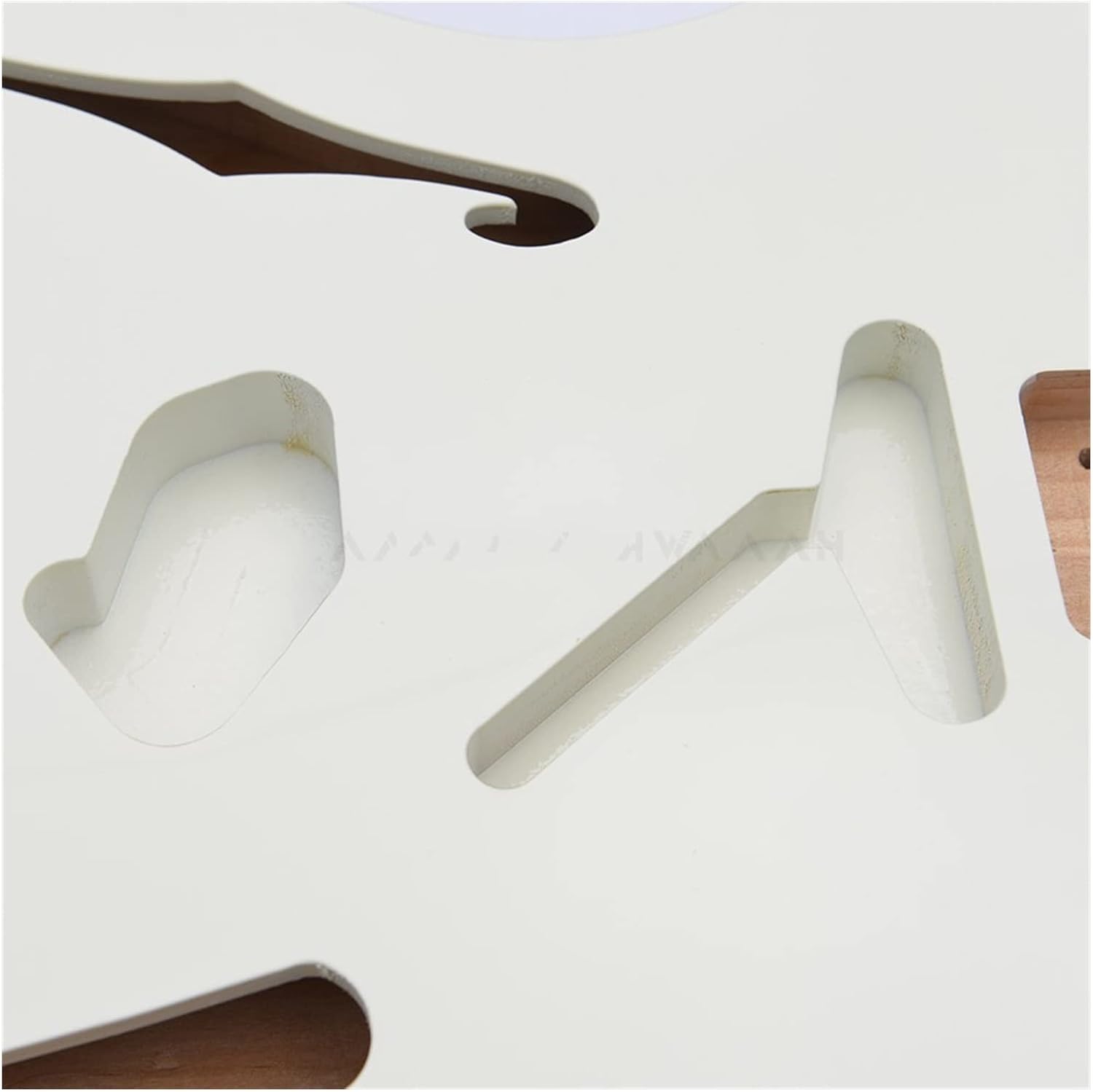 FLFL Alder Wood Real Full Nitro Finished Guitar Body Vintage White for TL Electric Guitar Body Unfinished Guitar Kit