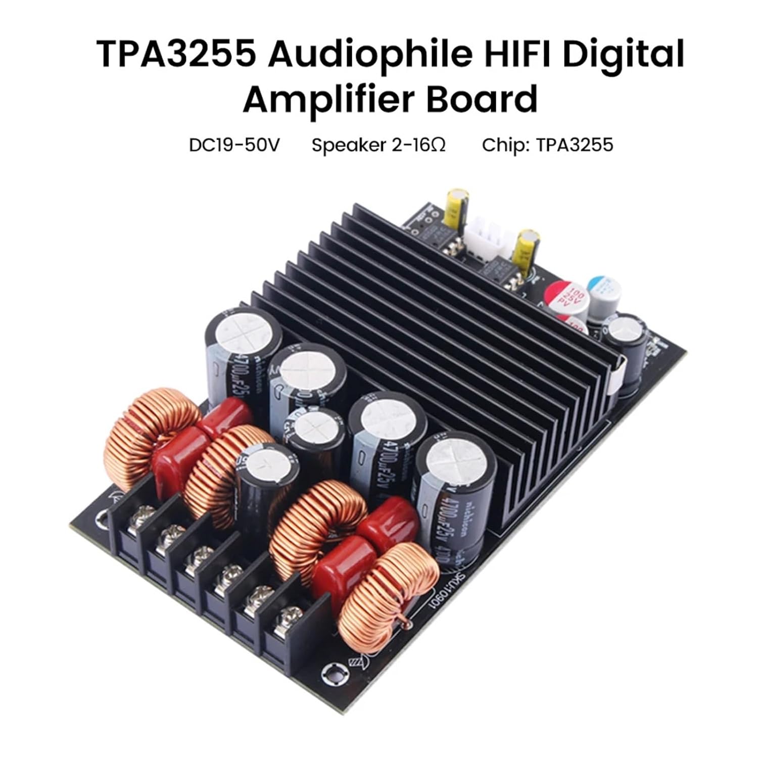 TPA3255 Class D Digital Sound Amplifier Board High Power 300W+300W Audio Amplifier Module 2.0 Dual Channel Stereo Module
