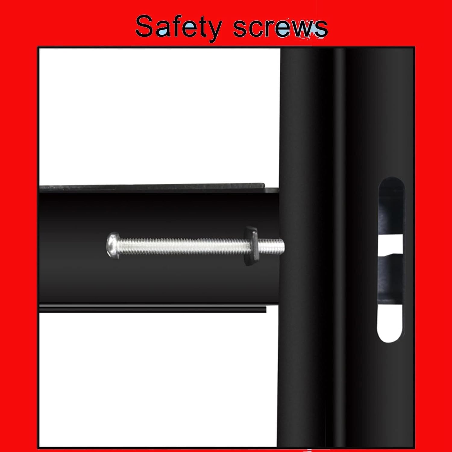 TV Mount Bracket - Ceiling Bracket, Fits 55-100 Inch LED Flat Panel Display, 3°/-20° Angle Adjustment, 900x400mm, Double Pole Hanging TV Bracket