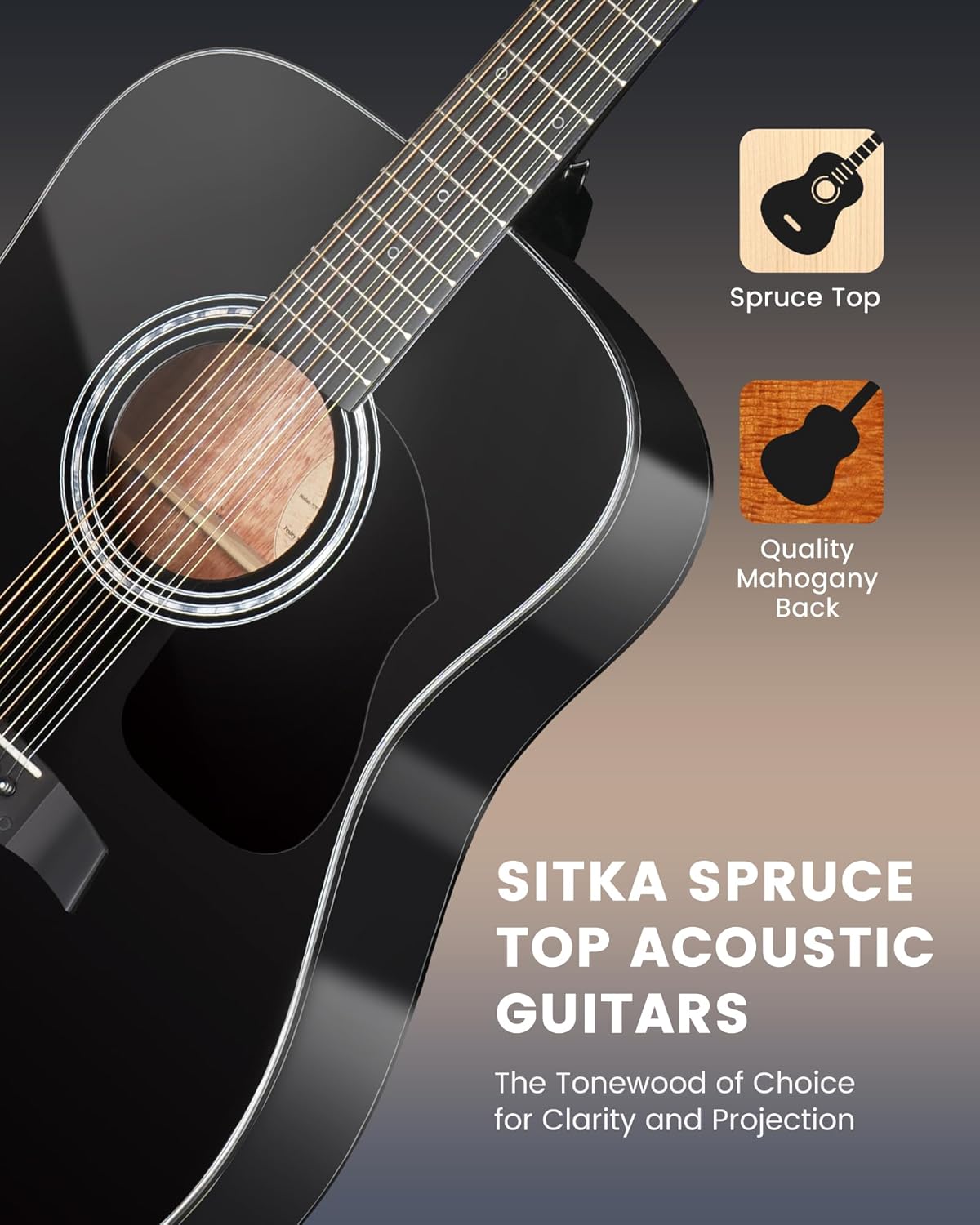 Fesley 12 String Guitar: 42