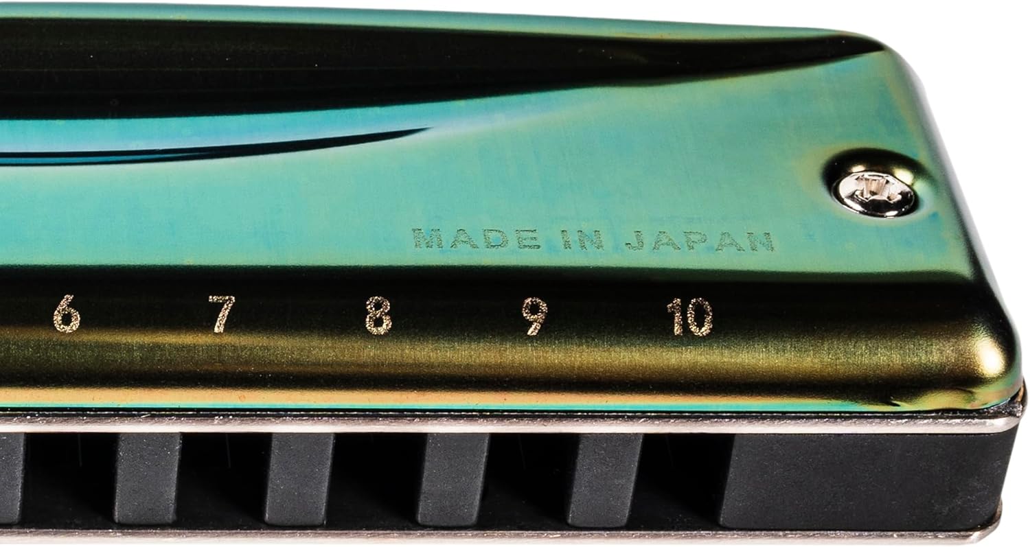 SUZUKI Harmonica, Green Olive-G