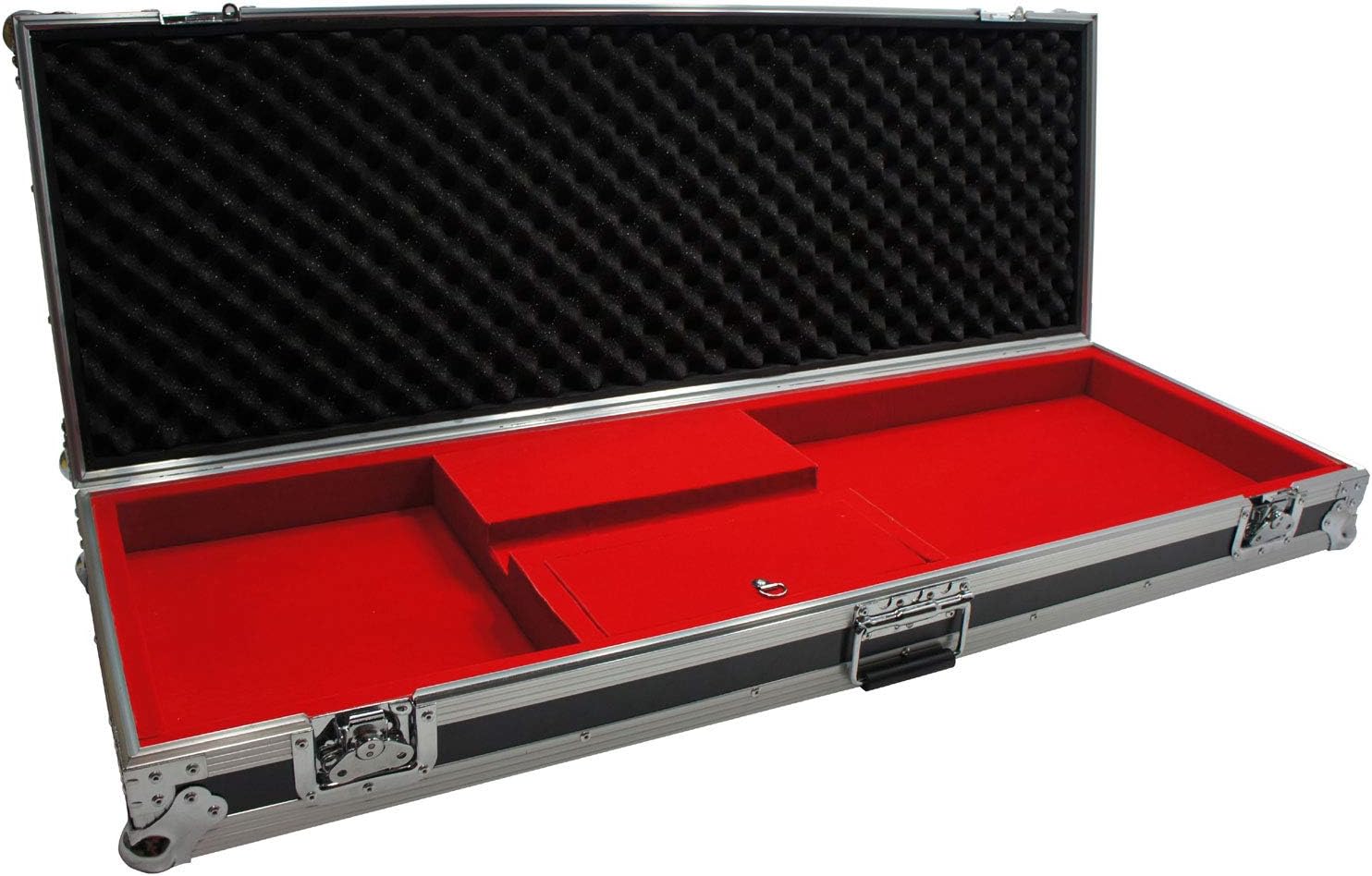 Harmony Audio HCGTRB Flight Hard Custom Case Compatible with Fender P-Bass or Jazz Bass Guitar
