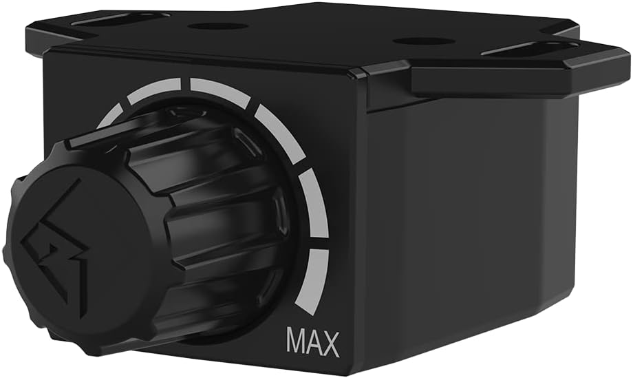 Rockford Fosgate 1510-72579-01 Prime Gen-3 Replacement Wired Bass Knob Remote Level Control for Select Amplifiers