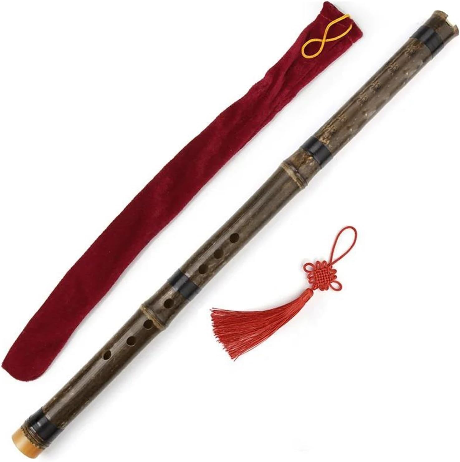 Traditional Bb 8 Hole Woodwind Instrument Handmade(G Key1)