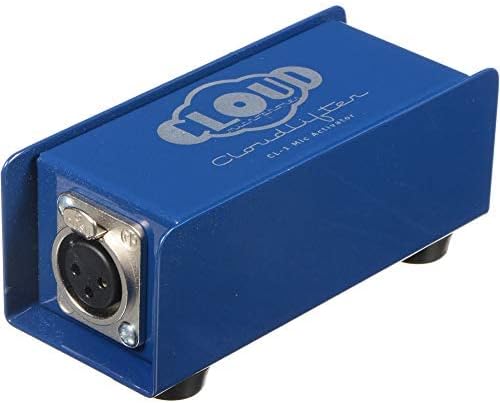 Cloud Microphones Cloudlifter CL-1 Mic Activator with HPC-A30 Studio Headphones & XLR Cable Bundle