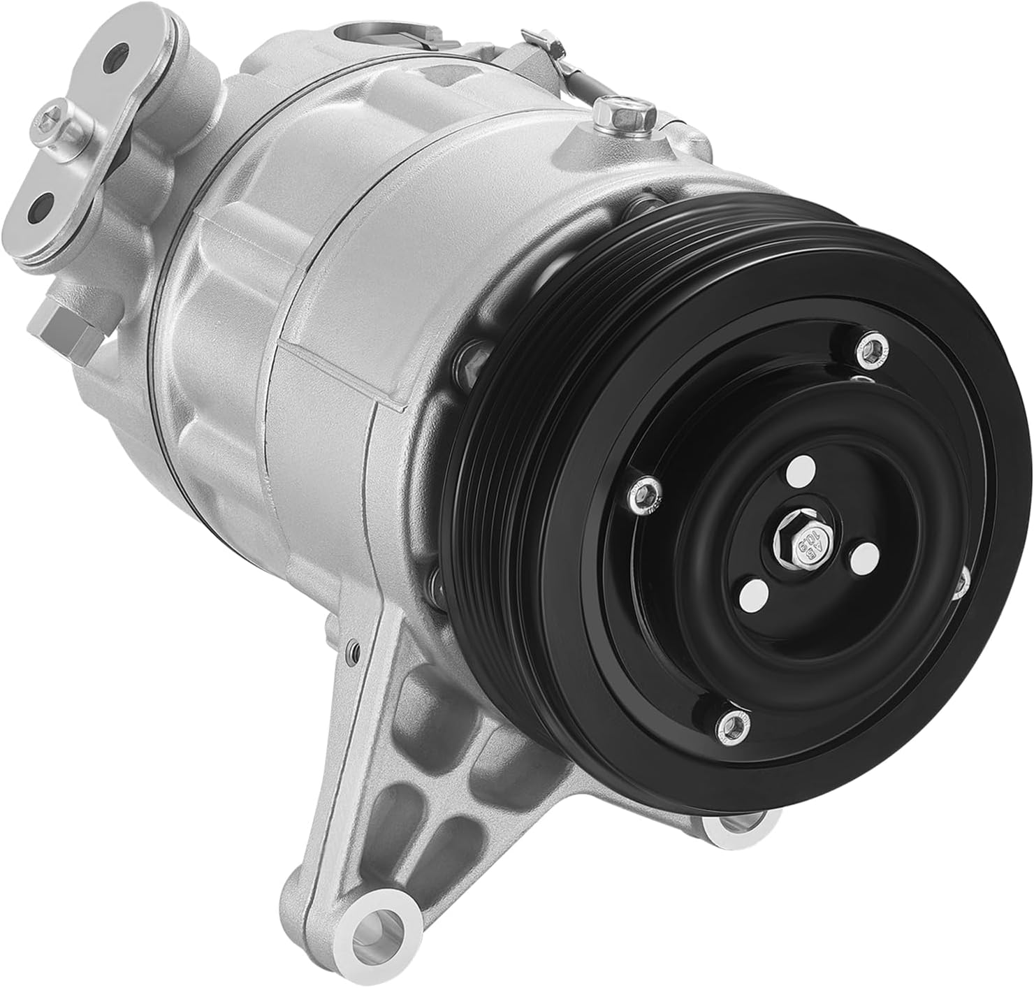 Air Conditioning A/C Compressor with Clutch 97565 Compatible with Buick Allure LaCrosse 10-11 V6 3.0L 3.6L, Compatible with Cadillac SRX 10-11 V6 3.0L, Compatible with Saab 9-4X 2011 V6 3.0L