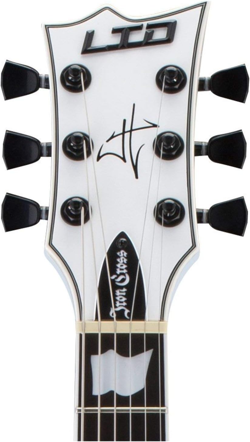 ESP LTD James Hetfield Iron Cross SW - Snow White