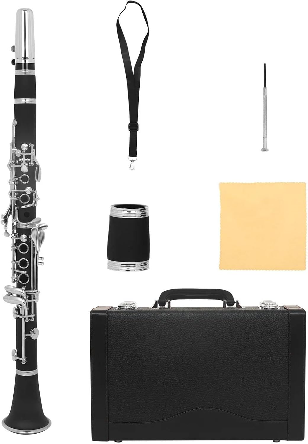 Clarinet for Adult Beginners 17 key C major clarinet woodwind instrument