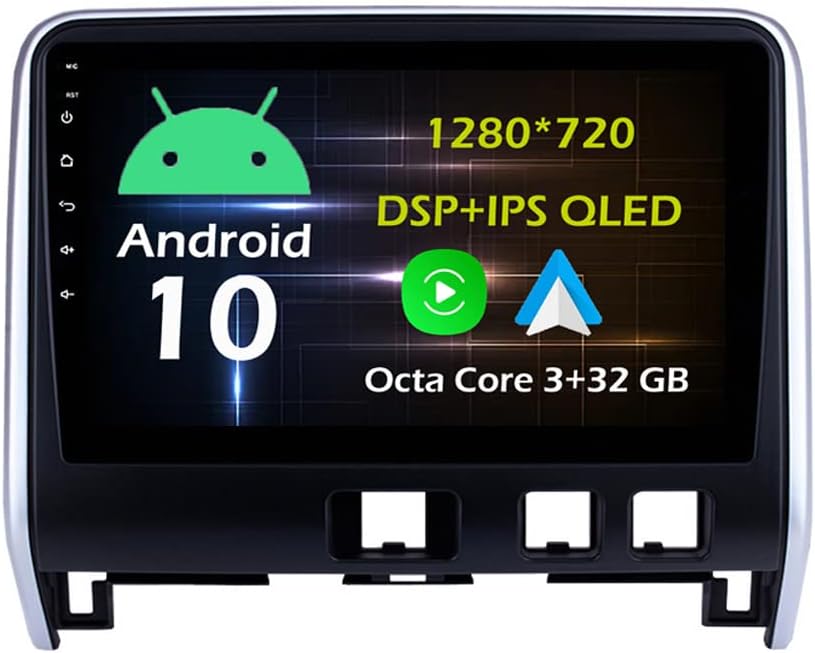 10.1'' 3+32GB Android 10 in Dash Car Stereo Radio Fit for Nissan Serena 2016 17 2018 GPS Navigation Head Unit Carplay Android Auto DSP 4G WIFI Bluetooth