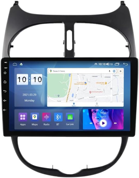 Car Stereo Radio for Peugeot 206 04-08…