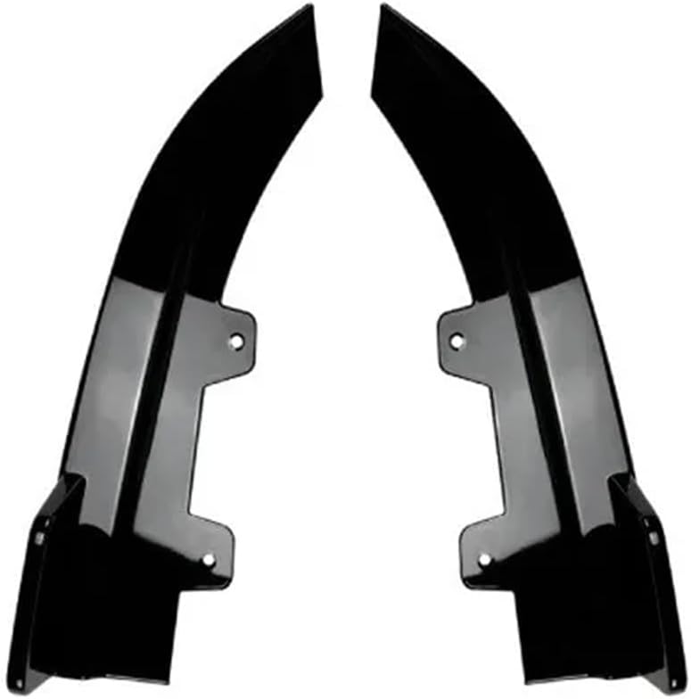 Car Rear Bumper Wrapping Corner Compatible for BMW 4 Series G22 G23 M Sport 2020+ Angle Protection Cover Auto Body Kits Car Accessories(Glossy Black)