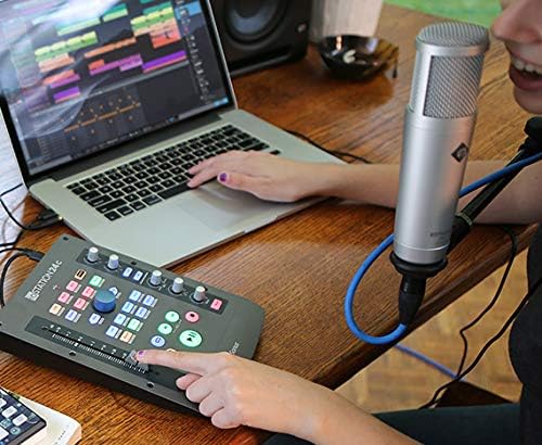 Presonus ioStation 24c: 2x2 USB-C Compatible Audio Interface with Download for Studio One Artist and Studio Magic Plug-in Suite and Production Controller with Professional Recording Headphones