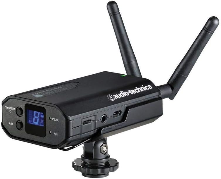 Audio-Technica ATW-R1700 Pro System 10 Portable Camera-Mount Digital Wireless Receiver, 2.4GHz