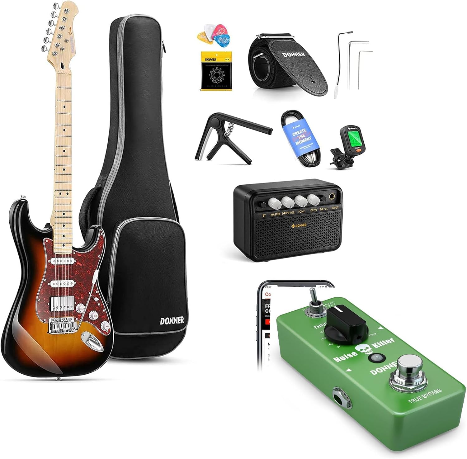 Donner Electric Guitar, DST-152S 39