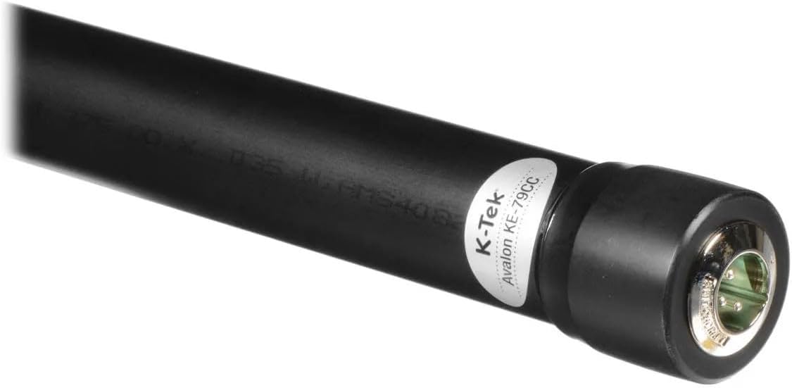 K-Tek KE-79CC Traveler Avalon Series Aluminum Boompole with Internal Coiled XLR Cable
