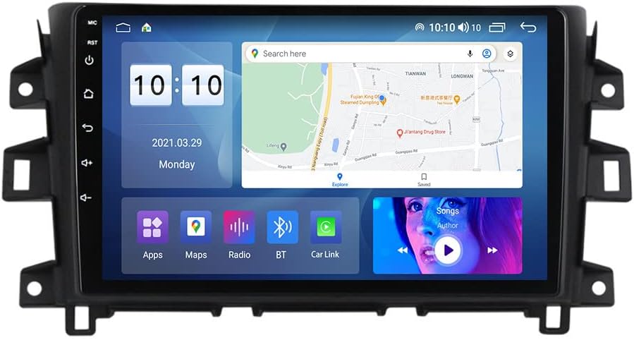Generic Car Stereo Radio for Nissan Navara NP300 11-16 with USB Type A Connectivity