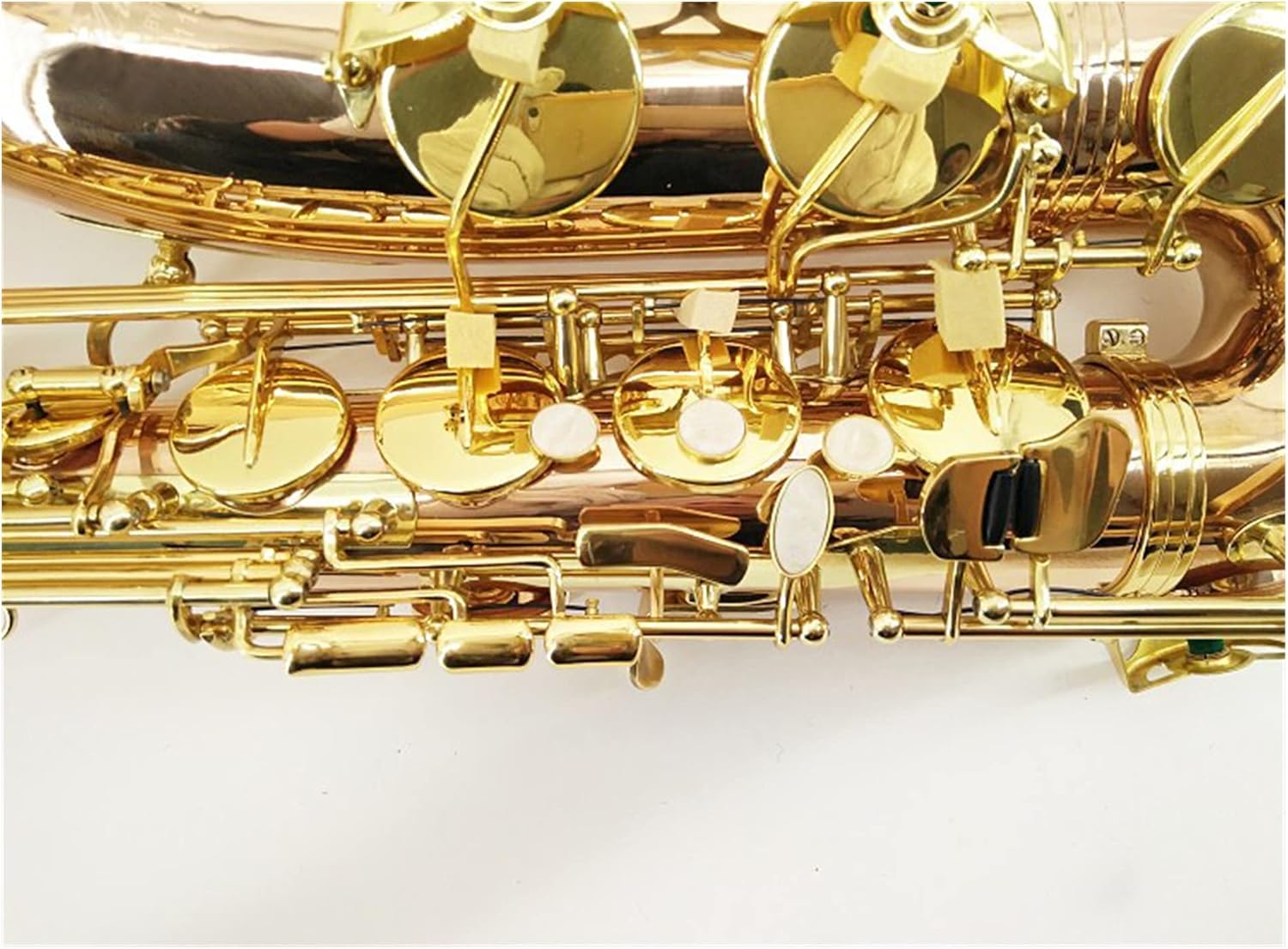 B-Flat Tenor Saxophone/Wind Instrument Phosphor Bronze Double-Key Saxophone Saxophone Straight
