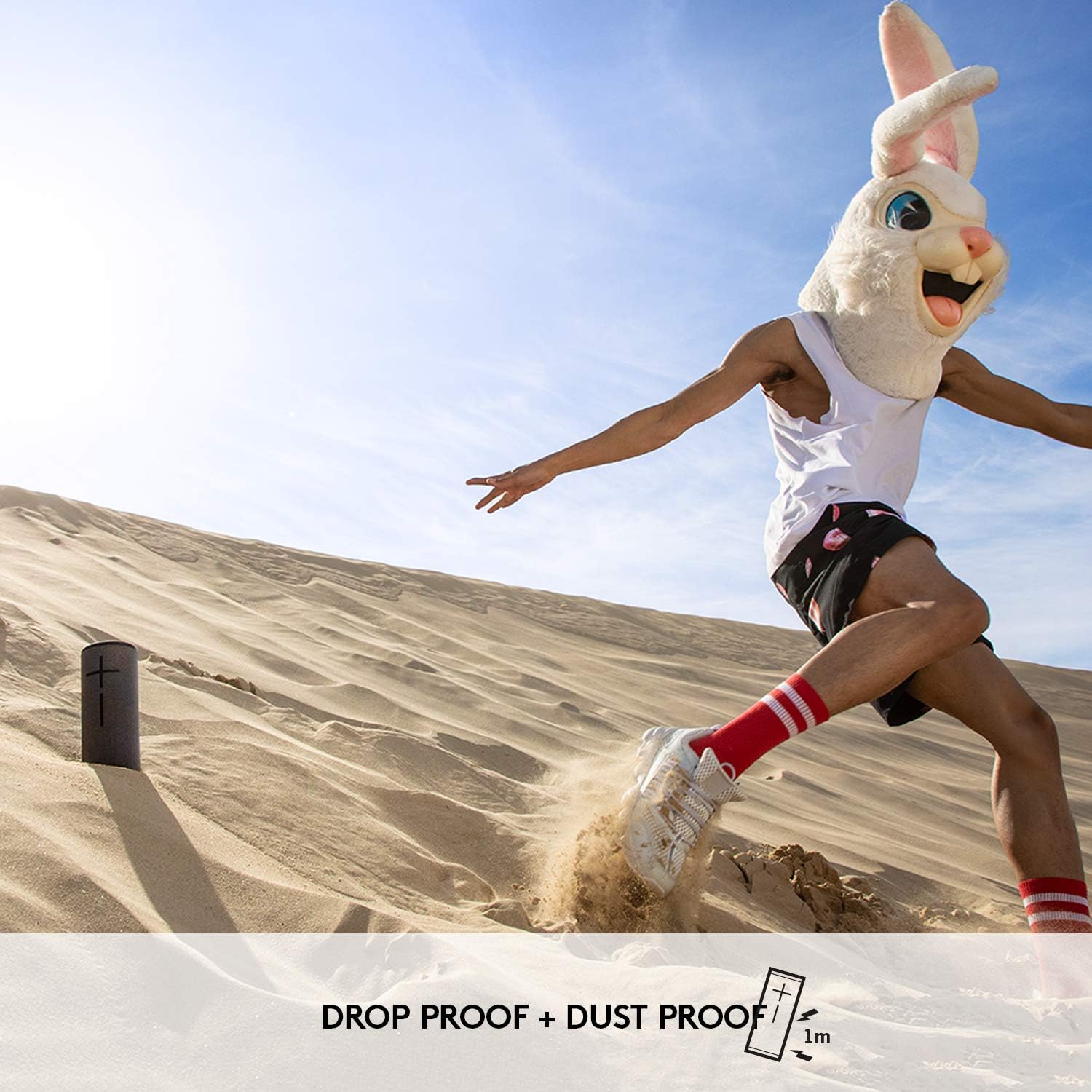 Ultimate Ears MEGABOOM 3 Portable Wireless Bluetooth Speaker (Powerful Sound + Thundering Bass, Bluetooth, Magic Button, Waterproof, Battery 20 Hours) - Lagoon Blue