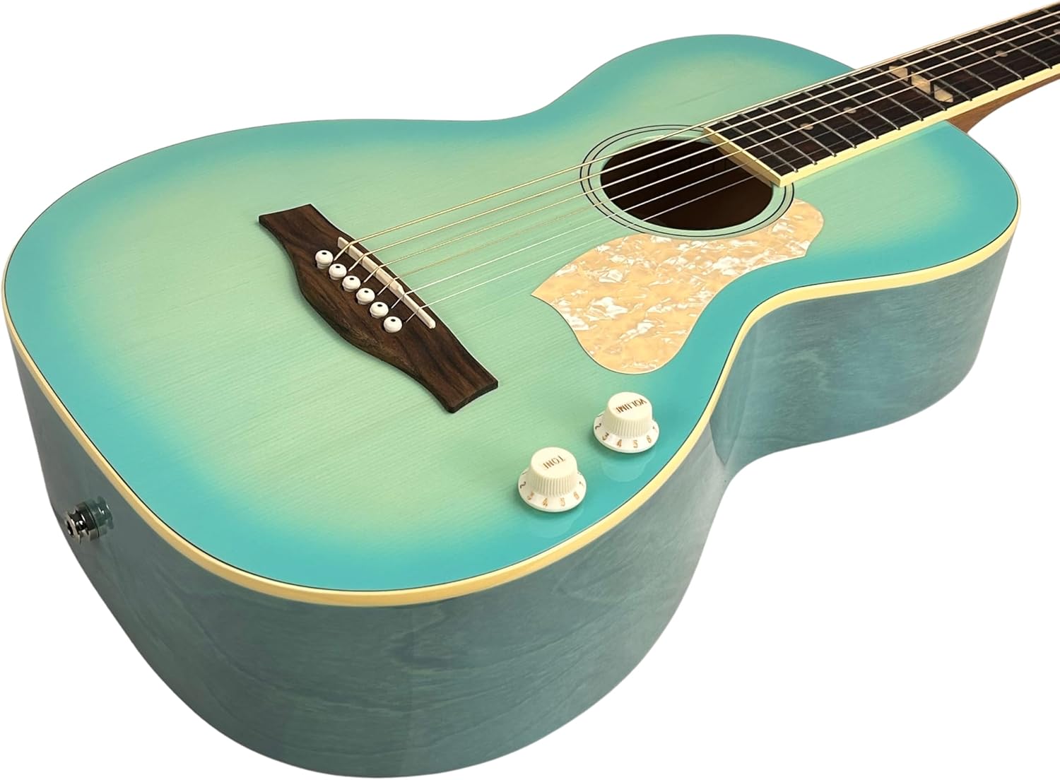 Godin Limited-edition Rialto Q-Discrete Acoustic-electric Guitar - Laguna Blue