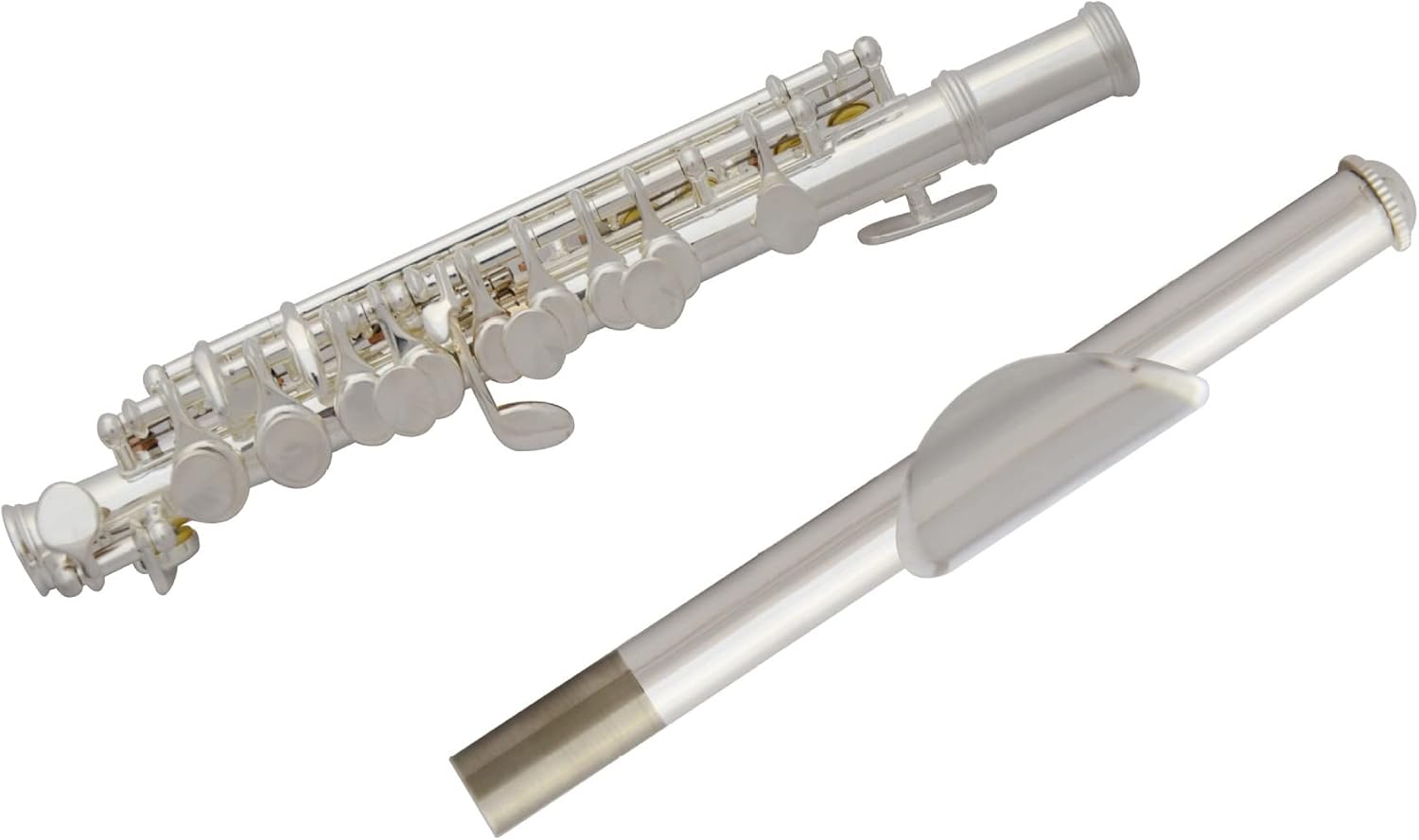 Silver Plated C-Key Piccolo with Box Woodwind Instrument Student Flute