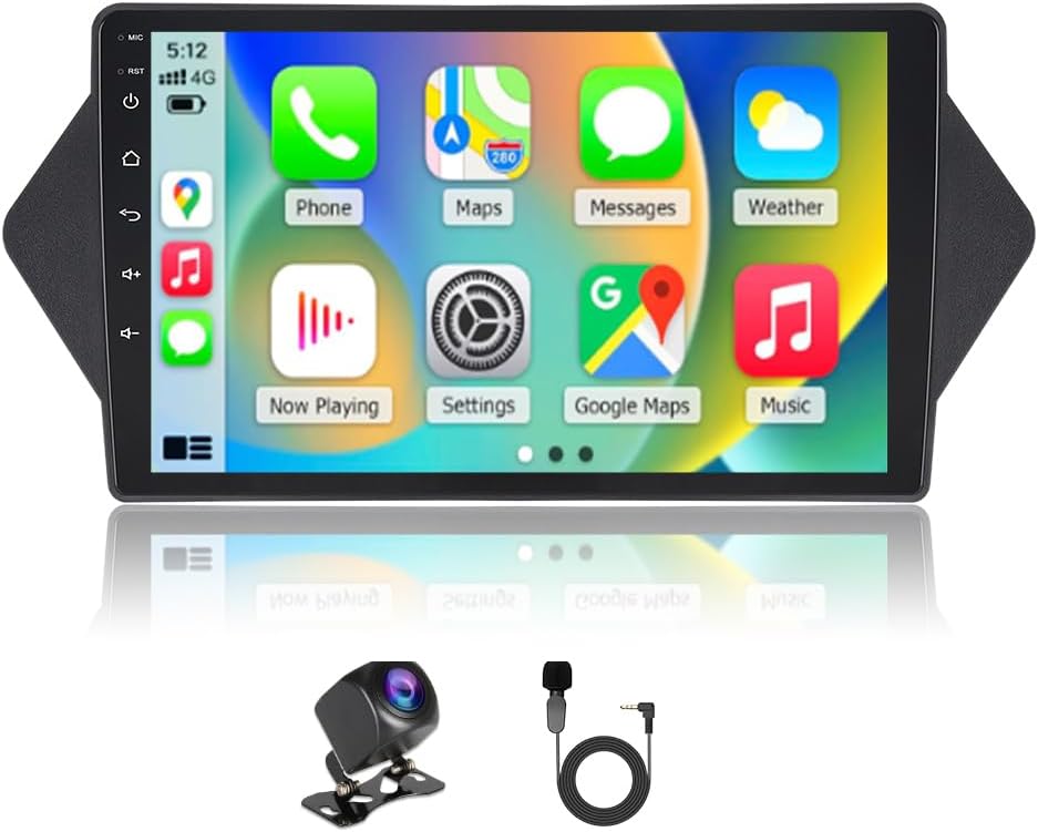 ASURE Car Stereo for Acura MDX 2007-2013 - 9 Inch Android Head Unit with Wireless CarPlay Android Auto, DSP Audio, Bluetooth, GPS Navigation - 1280x800 Touch Screen Radio Upgrade for Acura MDX