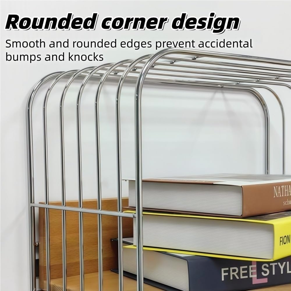 Multifunction Floating Wall Shelves with Multi-Layer Design, Square Metal Wall Mounted Shelf Rack for Bathroom Bedroom Office Kitchen Storage Display