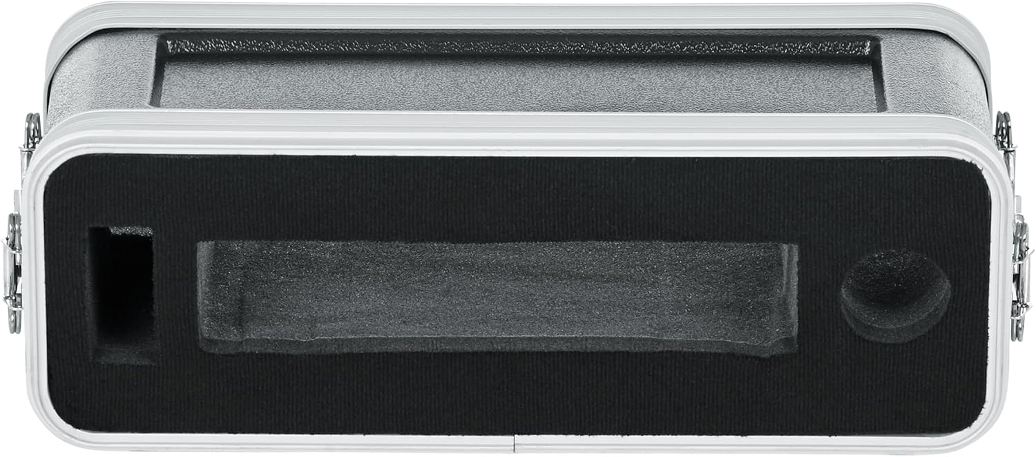 Gator Cases Single Wireless Microphone System Case, Live-in Style Holds Reciever, Body Pack, and Microphone with Antenna Access (GM-1WP)