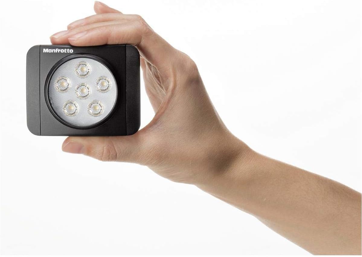 LUMIMUSE 6 LED Light and Accessories - Black