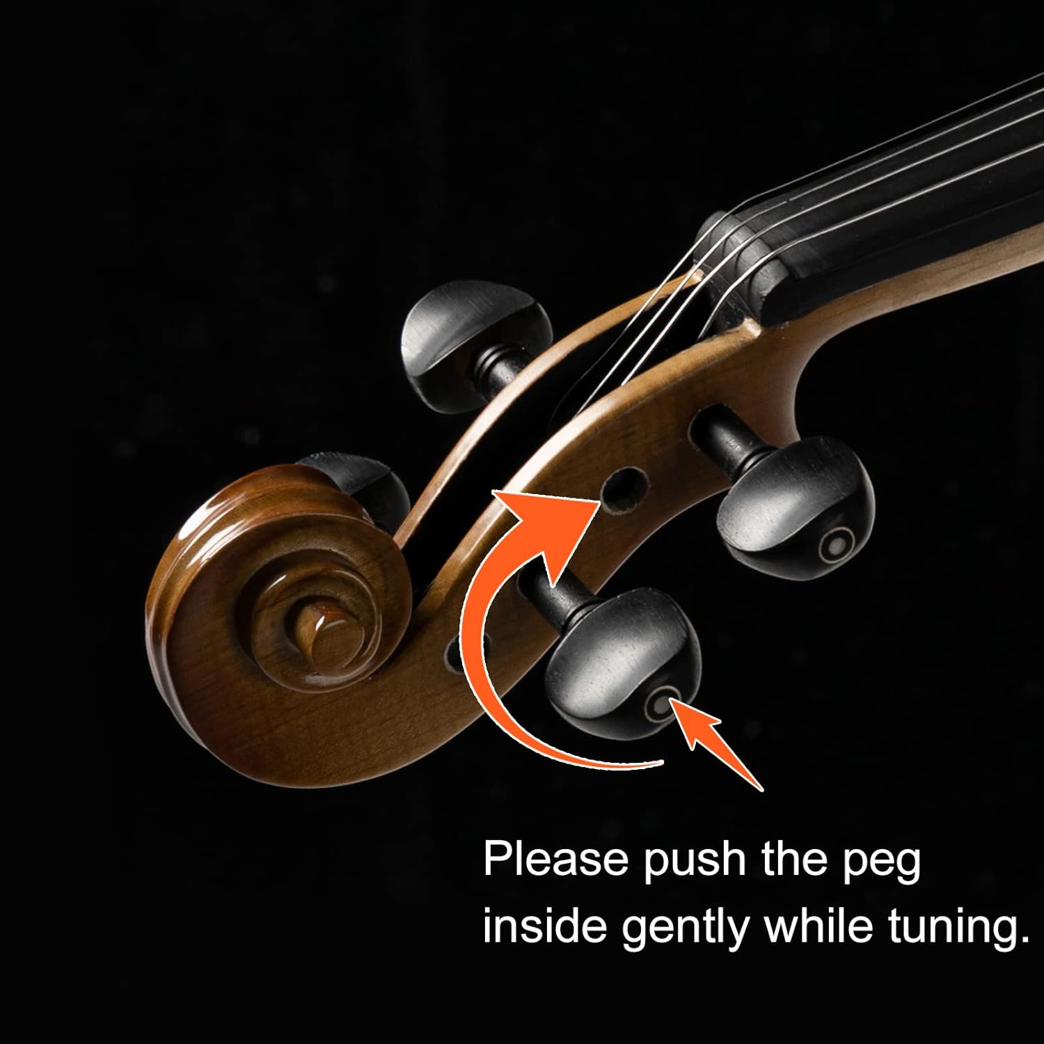 GLARRY Violin 4/4 Full Set for Kids - Solidwood Fiddle with Tuner Bow Case Shoulder Rest, Including Acoustic Violin Strings for Beginners Adults (Matte Yellow)