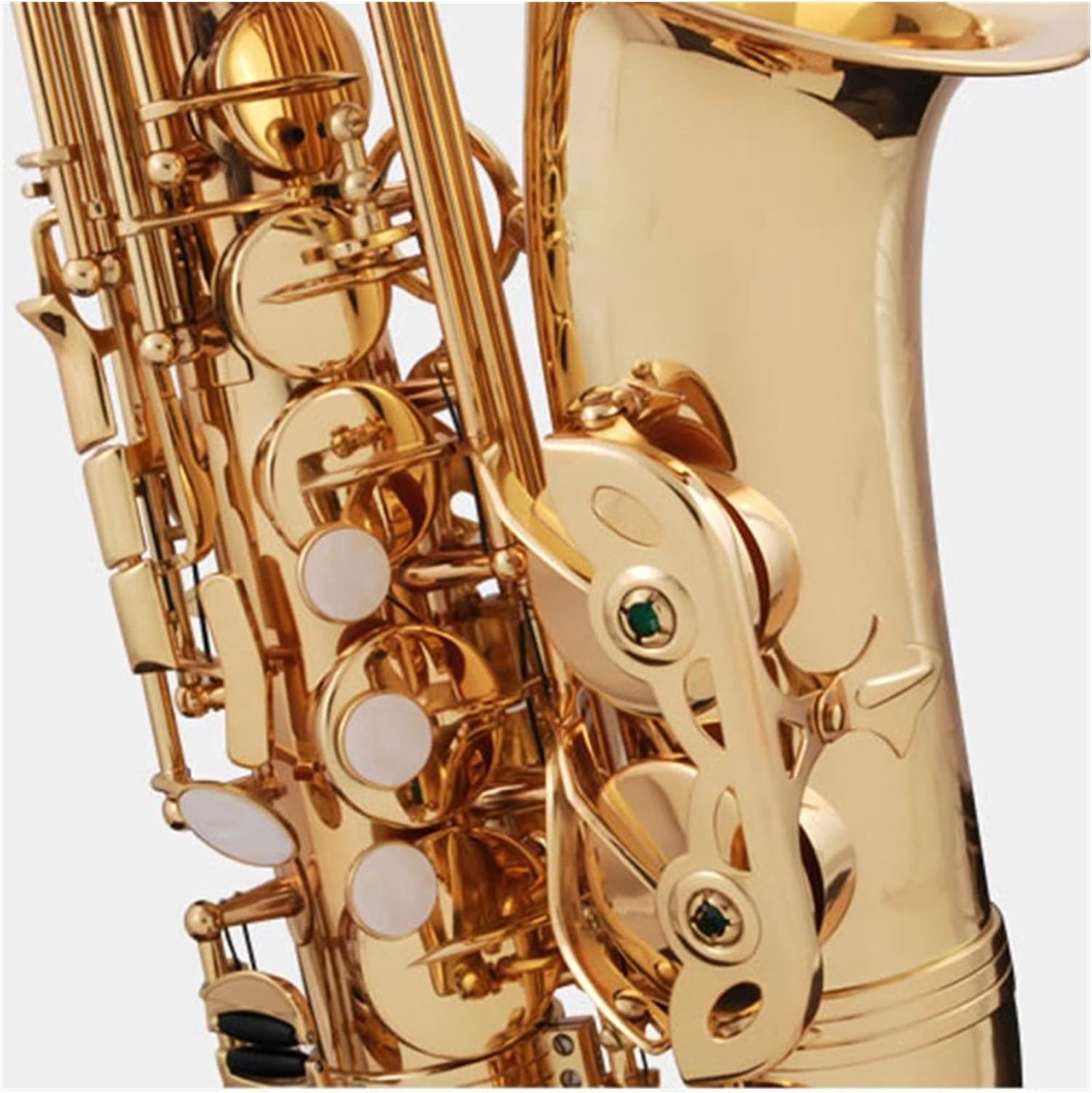 Alto Saxophone Tuba Primary Color Pearl Buckle E-Flat Saxophone/Wind Instrument