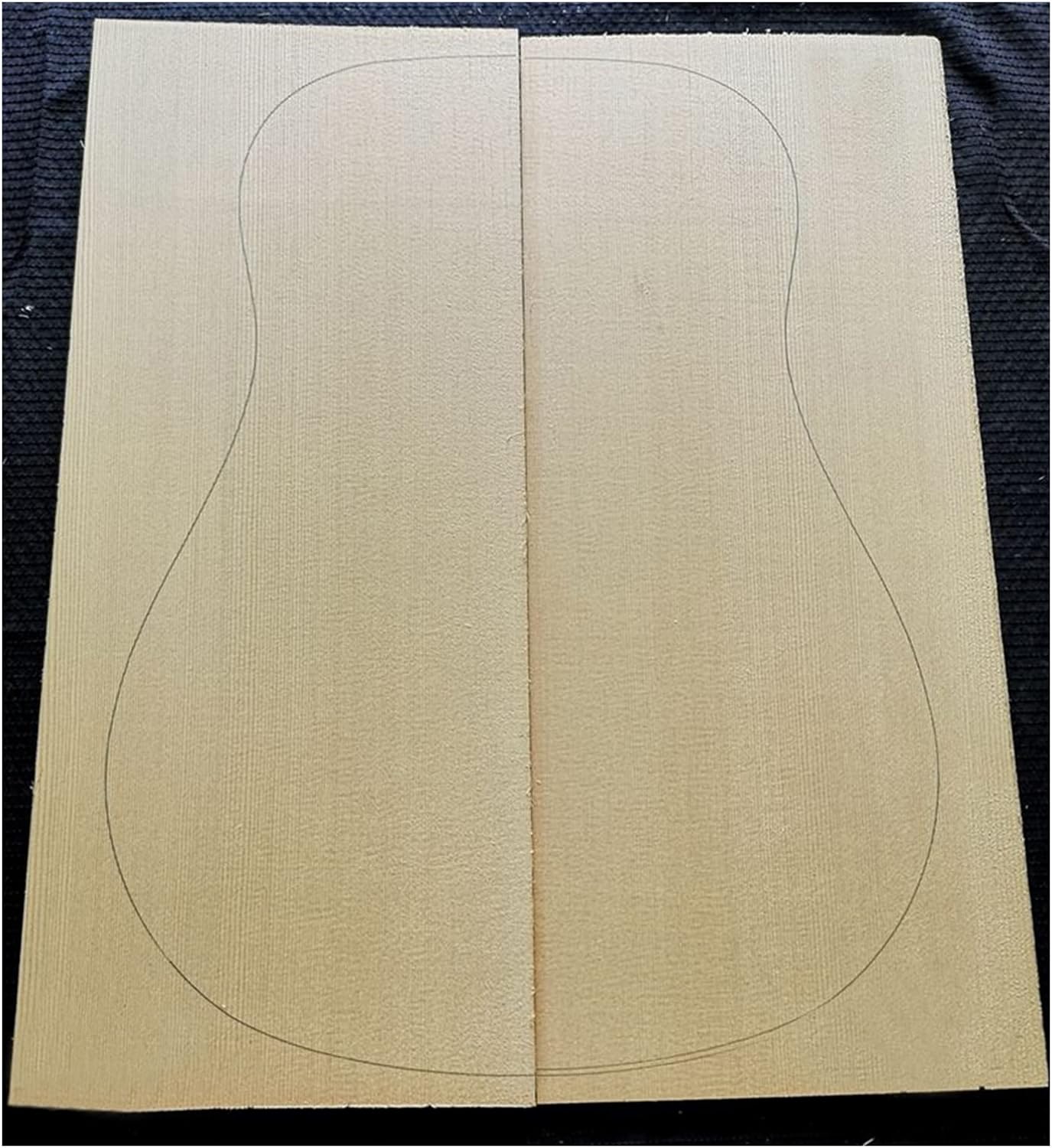 FLFL Spruce Guitar Panel Veneer Material for Making Guitar Panel Unfinished Guitar Kit (Color : 19)