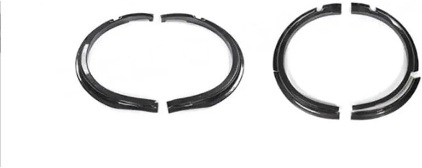 ABS Material Wheel Eyebrow Car Fender Flares Mudguard Lip Body Kit Compatible for Tesla Model Y 2019-2024 Protector Cover Mud Guard(ABS Carbon look)