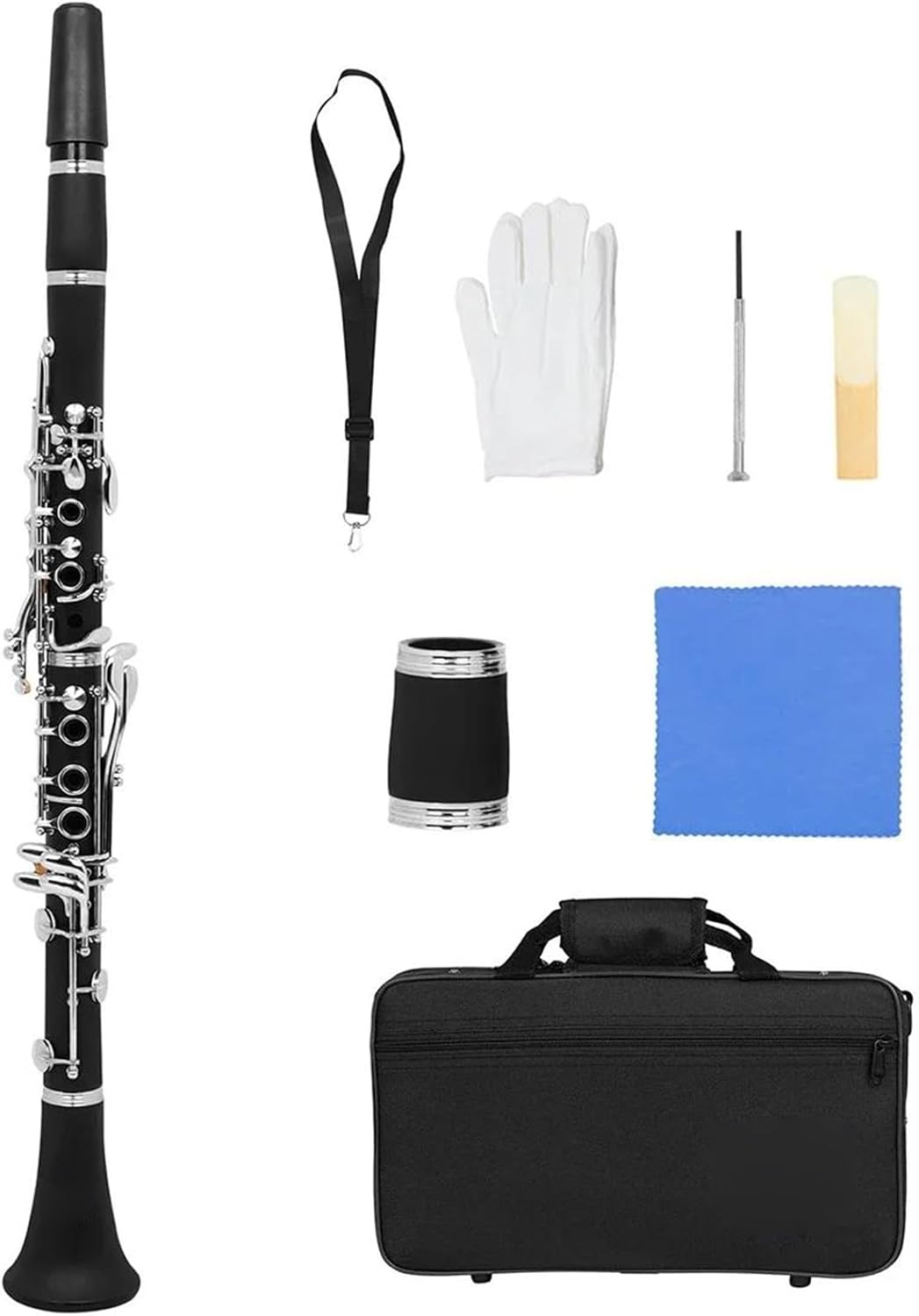Clarinet for Adult Beginners Bb Clarinet 17 Key Professional Woodwind Instrument